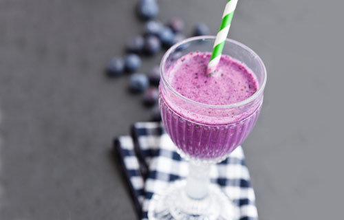 Sund Blåbær Smoothie