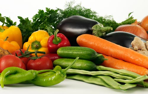 Blandet grøntsager